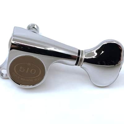 Gotoh SGS510 Guitar Machine Heads Set of 3 + 3 - Chrome---chrome image 1