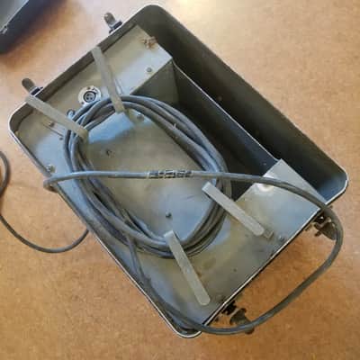 Jensen Federal Military speaker cab Projector Set AN/PFP-1 w/ Full-range P8P C5556 25 watt AlNiCo 8" 16 Ohm driver and cable 1954 - olive metal image 21