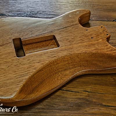 Stratocaster Body – 1-Pc Mahogany – Aged Nitro image 5