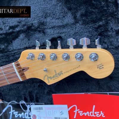 ♚ PRISTINE ♚2014 Fender American Standard Stratocaster HSS *USA♚BLACK♚Custom Shop PuPs image 21
