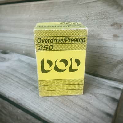 DOD Overdrive Preamp 250 - 1994-1996 Made in USA w Original Box and Paperwork image 3