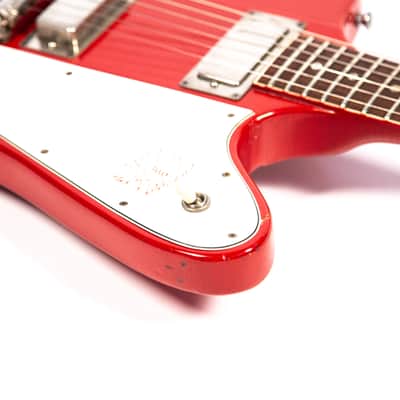 1964 Gibson Firebird Cardinal Red Owned by Brian Setzer image 9