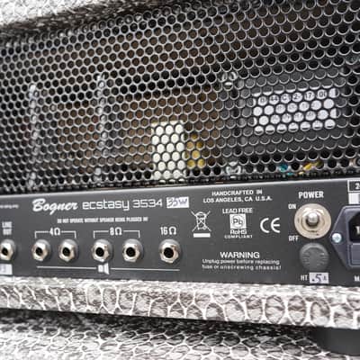 Bogner Ecstasy 3534 - Python Tolex Tube Guitar Head (2023) image 8