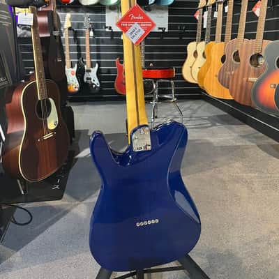 Fender American Ultra Telecaster Plus Top 2021 Denim Burst image 4