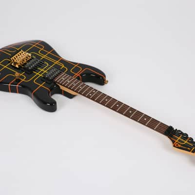 Charvel USA Custom San Dimas Schematic Graphic Unique Design Electric Guitar image 16