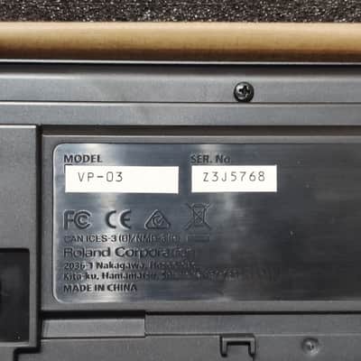 Roland VP-03 Boutique Series Vocoder Plus Synthesizer Module 2016 - Present - Black image 5