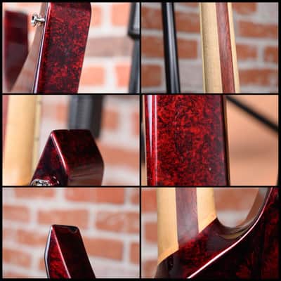 Jackson USA Custom Shop Warrior 27 Fret Built For Oli Herbert Crimson Swirl 2013 w/OHSC image 15