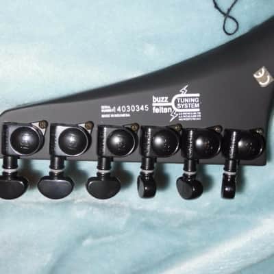 Washburn Parallaxe -Guitars4cancer- PXS Reverse headstock 14 Charcoal Flat Buzz Feiten tuning system image 15