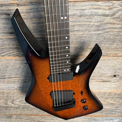 Ernie Ball Music Man Kaizen 7 7-String Guitar - Ember Burst image 2