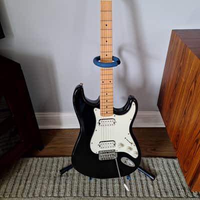 Fender Squier Standard Stratocaster "Double Fat" HH  - black gloss image 5