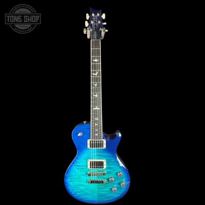 PRS S2 Wood Library McCarty 594 Singlecut Quilt Makena Blue w/bag S2083285 image 8