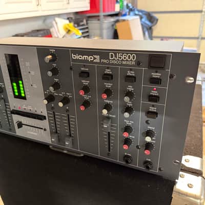 BIAMP DJ5600 STEREO CLUB DJ PRO DISCO MIXER DJ 5600 MADE IN USA 19" RACKMOUNT image 3