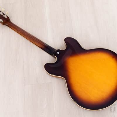 1990 Orville by Gibson ES-335 Dot Sunburst 100% Original, Japan Terada image 13