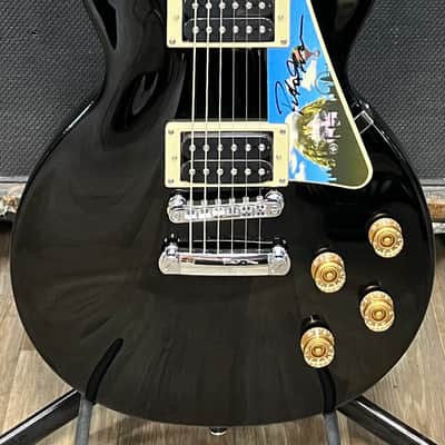 Epiphone Les Paul 100 Signed by Peter Frampton 2019 - Black image 2