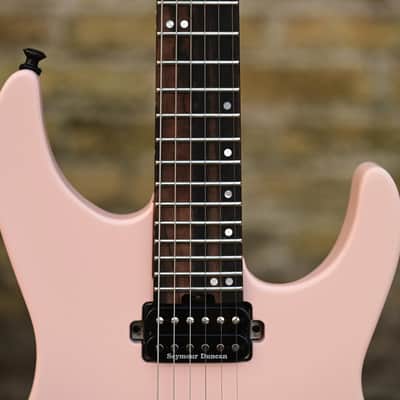 Jackson American Series Virtuoso™, Streaked Ebony Fingerboard - Satin Shell Pink image 5