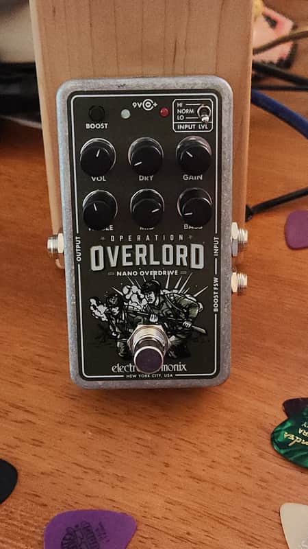Electro-Harmonix Nano Operation Overlord Stereo Overdrive 2019 - Present - Green image 1