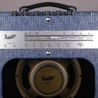 Supro Montauk 1x10 Tube Combo Amp 15-Watt w/ Reverb image 5