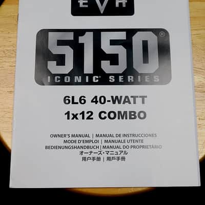 2025 EVH 5150 Iconic Series 40W 1x12 Guitar Combo Amp! Footswitch! Ivory Finish! VERY NICE!!! image 10