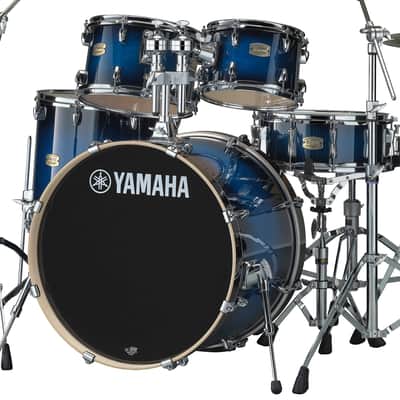 Yamaha SBP2F50DUS Stage Custom Birch 22x17/16x15/12x8/10x7/5.5x14" 5pc Shell Pack , Deep Blue Sunburst - In Stock!