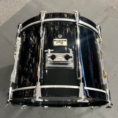 Vintage Late 80's Pearl BLX 16x24" Bass Drum in Piano Black Lacquer image 3