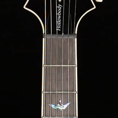 PRS SE Hollowbody II Piezo Orange Tiger Smokeburst (633) image 5