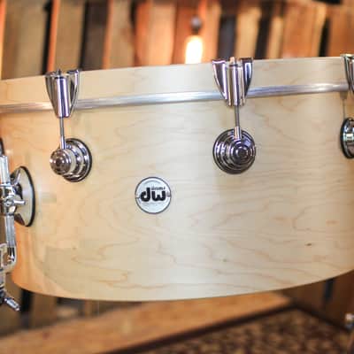 DW 10x20 Collector's Standard Maple Natural Satin Oil Gong Drum - SO#1444896 image 3