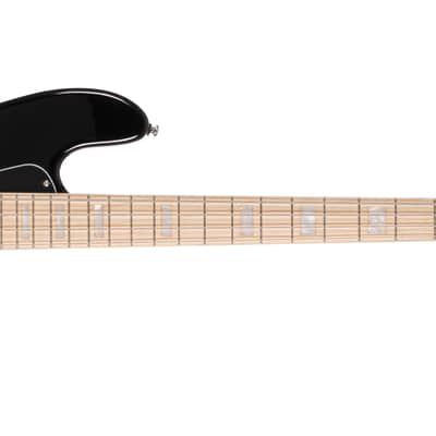 Cort NJS4BK Elrick NJS 4 Alder Body Hard Maple 3pcs Neck 4-String Electric Bass Guitar image 5