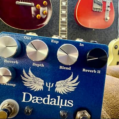 Coppersound Pedals Daedalus Dual Reverb with Expression Blue image 5