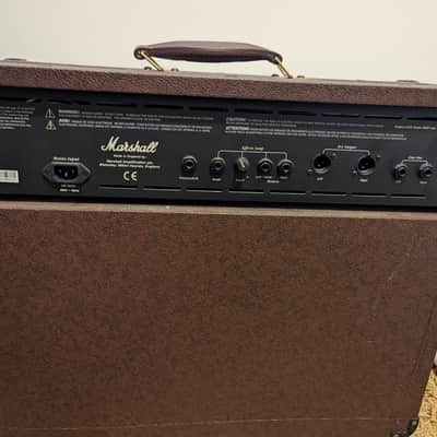 Marshall Acoustic Soloist AS100D 2-Channel 100-Watt 2x8" Acoustic Guitar Combo 2000 - Present - Brown image 2