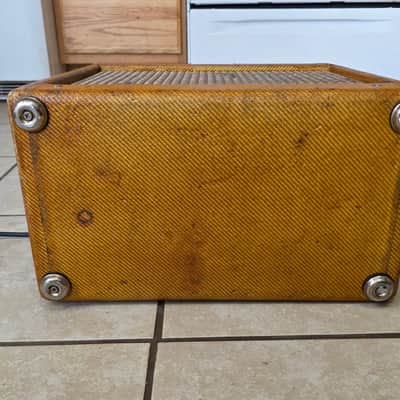 Fender  1960 Tweed Deluxe Clone Cutom build 1990s - Naturally Worn Shellaced Tweed image 4