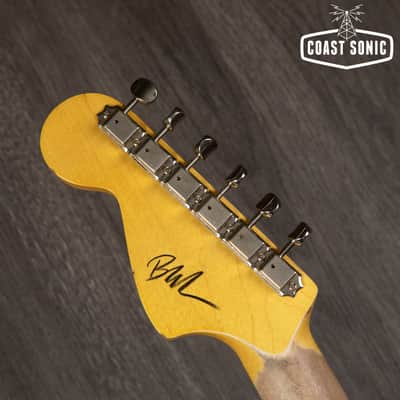 Mint Nash Guitars JM-63 Desert Sand light relic, hard case image 13