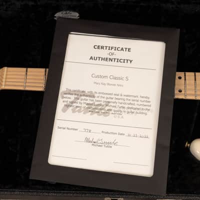 Michael Tuttle Custom Classic S - Mary Kaye Blonde image 23