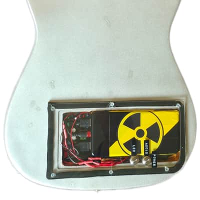 Scarab Guitars DeLorean Time Machine Guitar - Serial #001 - Playable Work of Art Guitars image 4