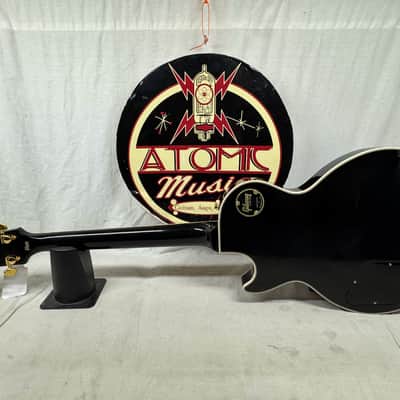 Gibson USA Custom Shop Les Paul Custom Guitar with COA + Case - Ebony / Black image 9