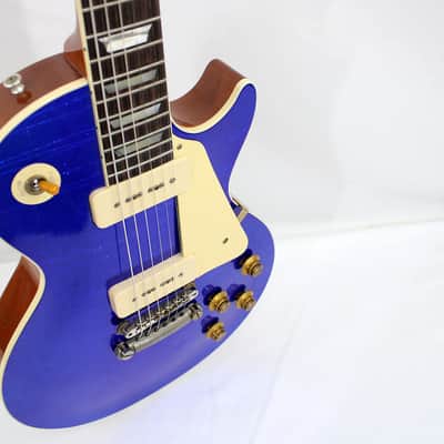 Gibson Custom Shop '56 Les Paul Standard Reissue  - Murphy Lab Light Aged - Blue Sparkle image 9