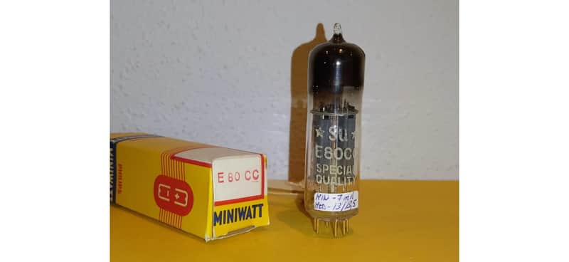 Philips Miniwatt E80CC 1954 - WK4 4461 image 1