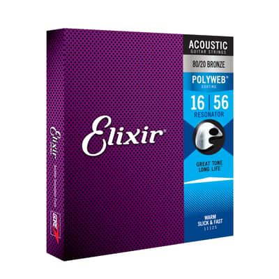 Elixir 11125 Polyweb Acoustic 16-56 - Strings image 1
