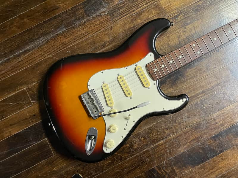 Fernandes The Revival Stratocaster Electric Guitar MIJ Japan Sunburst image 1