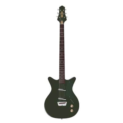 Danelectro Dan O. Cool Baritone Electric Guitar (Green) *USA Small Business* image 1