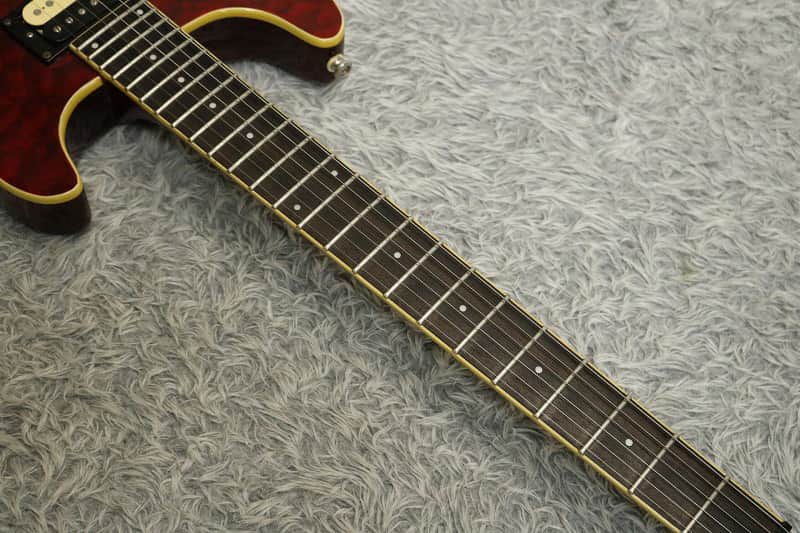 1990's made Fernandes APG-55 Flame maple top PRS style Made in