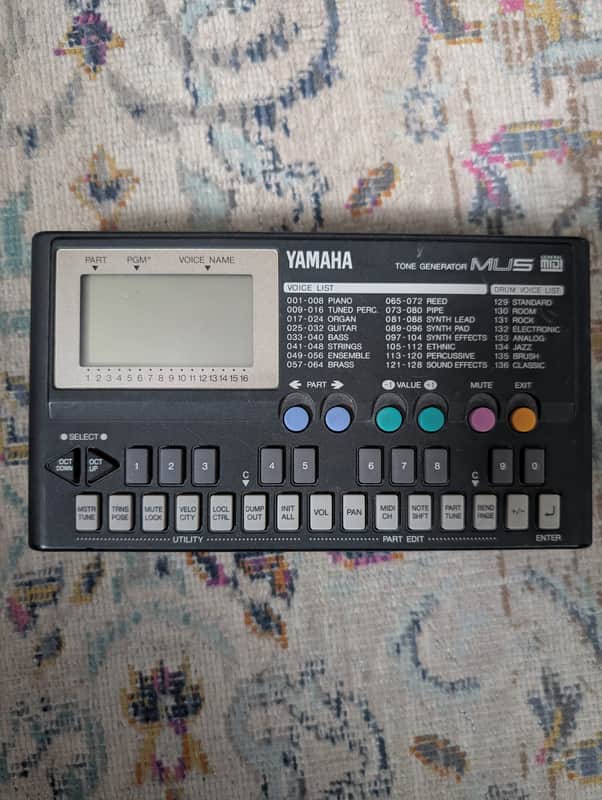 Immagine Yamaha MU5 Tone Generator Midi 1990s - 1