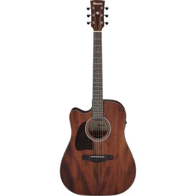 Ibanez AW54LCE Left Handed Acoustic Electric Guitar - Open Pore Natural image 2