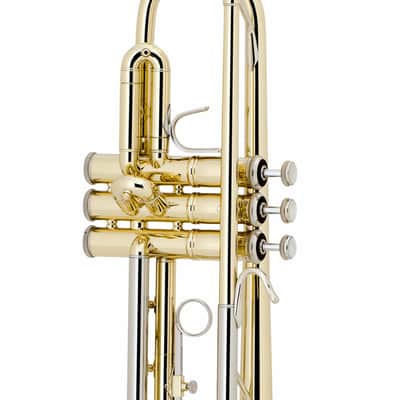 Bach TR200 Intermediate Bb Trumpet - Lacquered Brass image 2