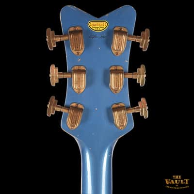 Gretsch Custom Shop Stephen Stern Masterbuilt G6136-CST White Falcon Custom Painted by Louis Markoya Protegé to Salvador Dali 2012 - Zac Brown image 7
