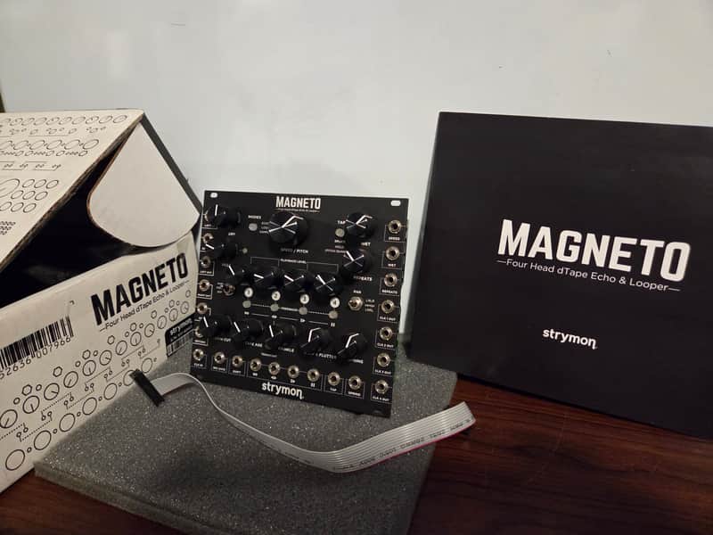 Strymon Magneto Four Head dTape Echo and Looper Eurorack Unit | Reverb