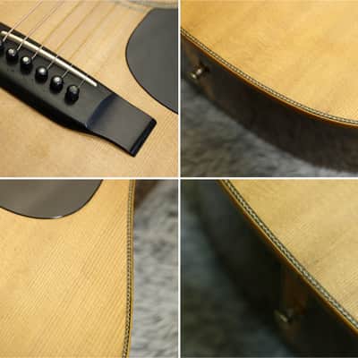 Vintage 1974 Vintage Acoustic guitar K YAIRI YW-500R Solid Spruce Made in Japan image 6