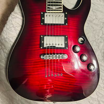 Schecter C-1 Plus 2004 - 2009 - Black Cherry image 1