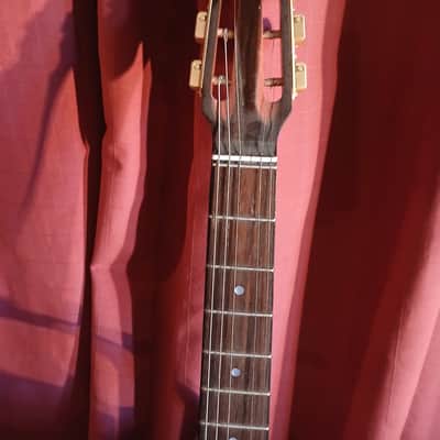 M.M. by Aria MM-20 Gypsy Jazz Guitar – Natural – Oval Soundhole – Maccaferri Style - UK image 6