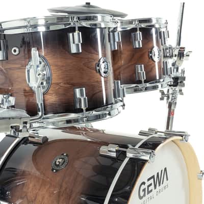 GEWA G9 Pro 5 SE Electronic Drum Set - Walnut Burst DRUM ESSENTIALS BUNDLE [Pre-Order] image 13