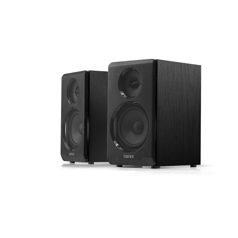 Edifier R33BT Active Bluetooth Computer Speakers - 2.0 Bookshelf Speaker - Powered Studio Monitor, Black - Pair image 1